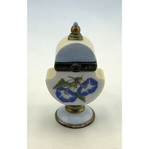 Morning Glory "Loveliness of Life" Trinket Box Midwest of Cannon Falls 1990s